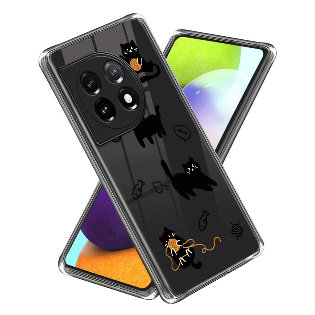 For OnePlus Ace 3 5G/12R 5G Case Pattern Printing Drop-proof TPU Protective Shell