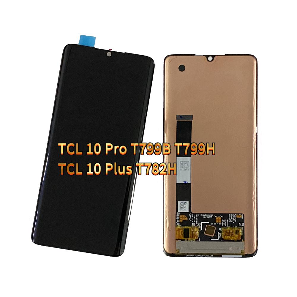 LCD Screen and Digitizer Full Assembly for TCL 10 Pro T799