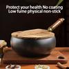 Household Small Flat Bottom Frying Pan Handmade Forging Big Belly Pot Uncoated NON-STICK PANKitchen Gas Stove Universal Pan