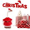 Christmas Goose Outfit Goose Statue Clothes Goose Clothes Lawn Goose Clothing for Indoor Outdoor Patio Yard Lawn Art Decor