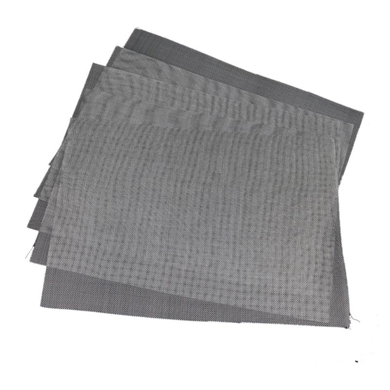 Stainless Steel Automotive Bumper Body Repair Mesh Net 20x15cm 5x15cm Easy to Install for Protective Against Road Debris