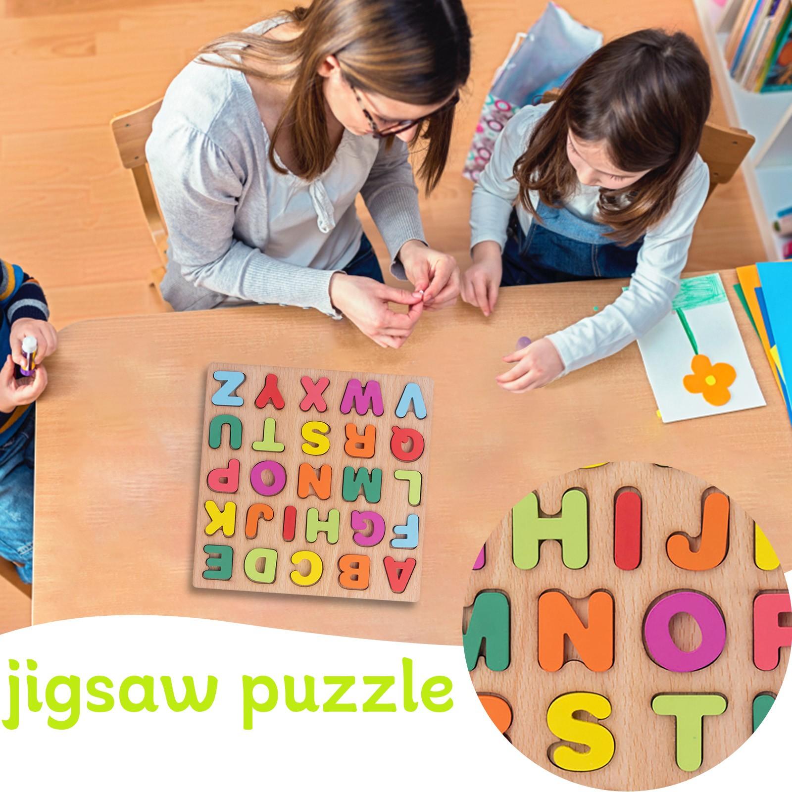 

Деревянные пазлы, детские развивающие игрушки, пазлы с буквами и числами, детские развивающие обучающие игрушки One Size