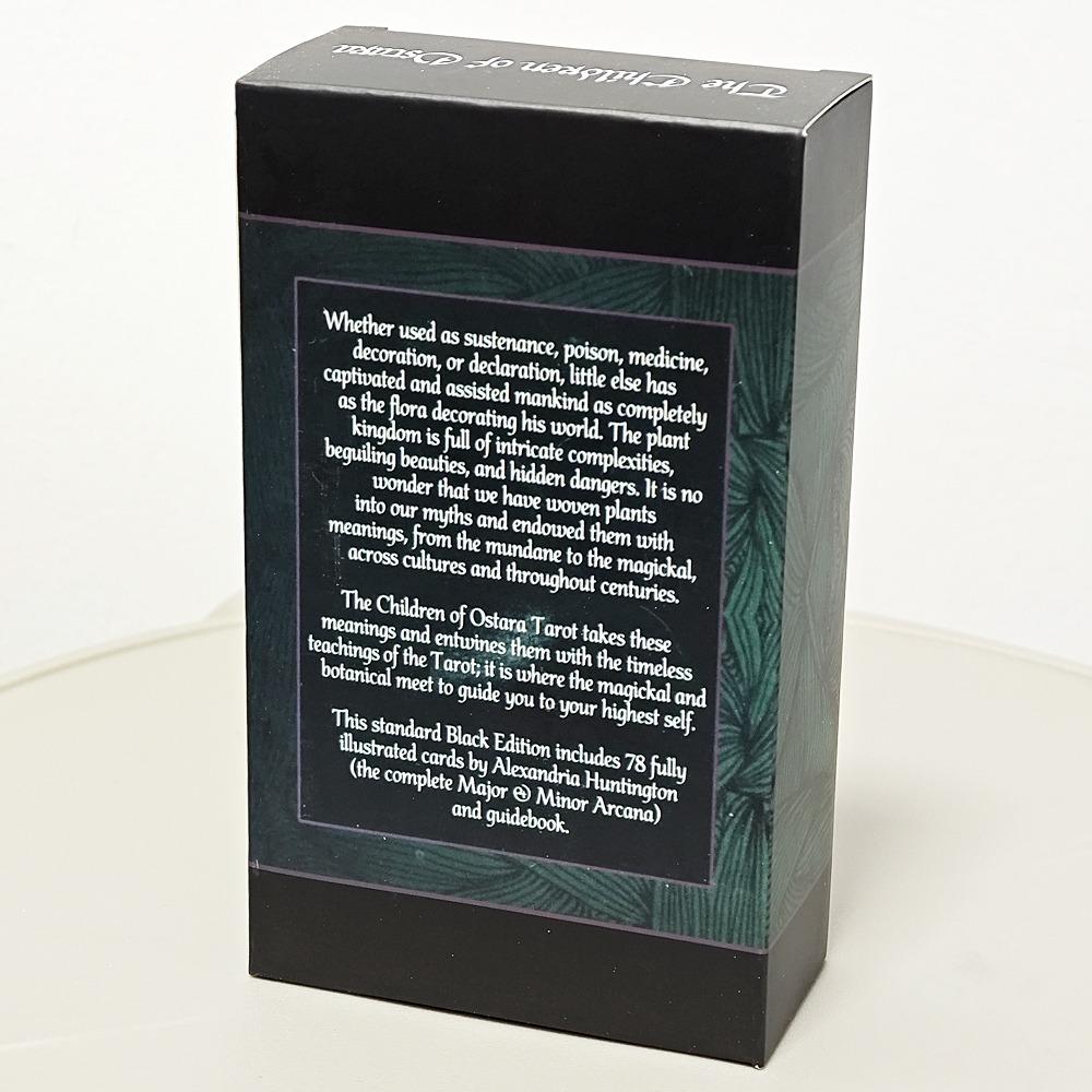 The Children of Ostara Tarot Deck 78 Pcs Tarot Cards Based on RWS Lavishly Illustrated with Guidebook for Beginners 12*7cm