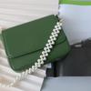 New Fashion Woman Handbag Accessory Parts Puring White Pearl Acrylic Resin Chain Luxury Solid Strap Women Vintage Clutch Chains