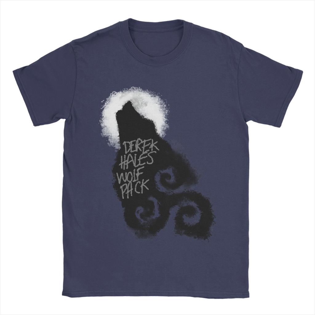 Men Women Teen Wolf Pack T Shirts 100% Cotton Tops Humorous Short Sleeve Round Collar Tee Shirt Adult T-Shirts