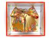 Muromachi Knot Obi 7 Years Old Girl Knot Obi of Gold Brocade Fabric Single Item [Kyoto st. ] Shichi-Go-San "Kin Sakura" NMOeb-Gd