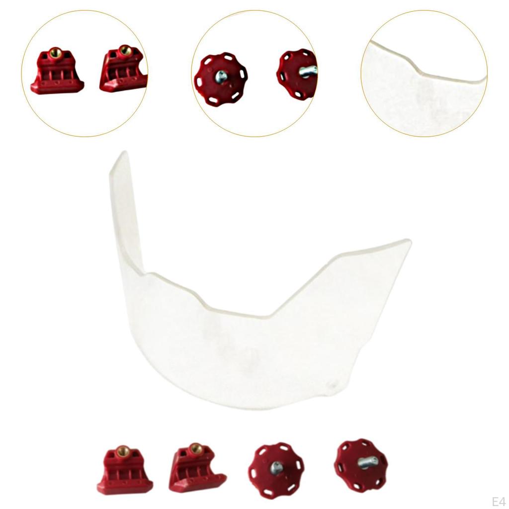 Face Mask Visor Helmet Goggles Sun Protective Cover for Ice Hockey Baseball