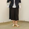 Less Loose Straight Midi Skirt