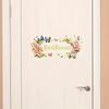 1pc Modern Floral Butterfly "Bedroom" Wall Decal Sticker Self-Adhesive Removable Vinyl Decorative Sign for Doors, Walls, Home Decor Bedroom Decoration