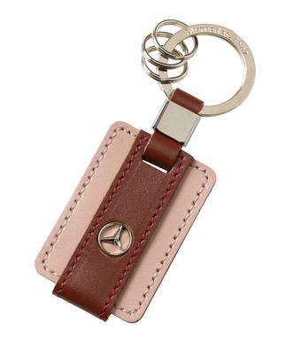 [Mercedes-Benz Collection] Genuine Key Ring Bicolor Red