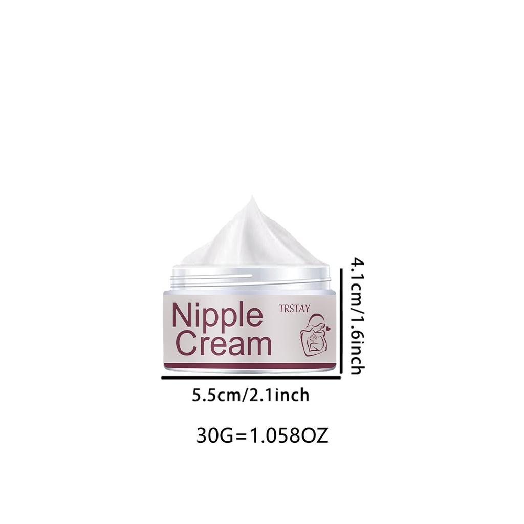Nipple Cream with Pure Natural Plant-based Ingredients Nourishes the Skin with Gentle Hydration and Moisturizing Moisturizer