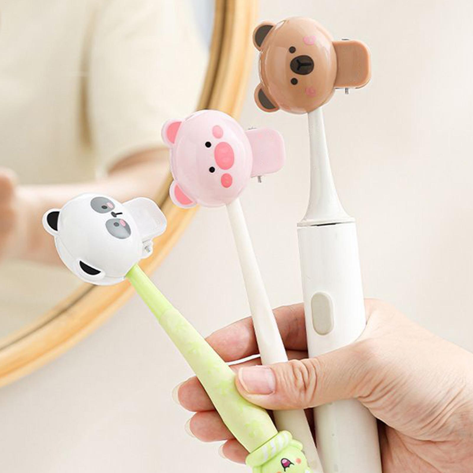 Toothbrush Head Cover Cute animal toothbrush holder Toothbrush Protector Cover dustproof toothbrush head protective clip China Mainland