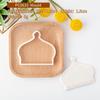 Plastic Biscuit Molds Cookie Stamp Tower Moon Pattern Cookie Cutter DIY Fondants Cake Molds Kitchen Pastries Bakewares