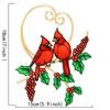 Multicolor Bird The Branch, High-end Stained Window Decoration, Bird Series