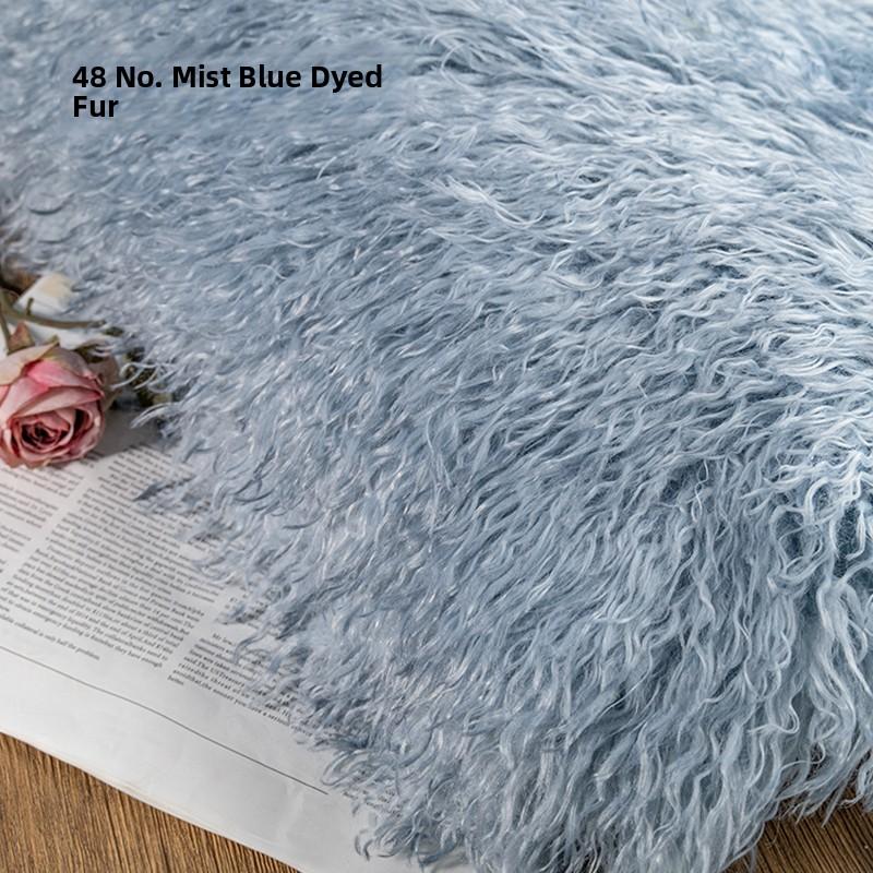 Высококачественная длинноворсовая шерстяная меховая ткань DIY Ручное изготовление Декоративные материалы для одежды и дома Губчатая прокладка Производство