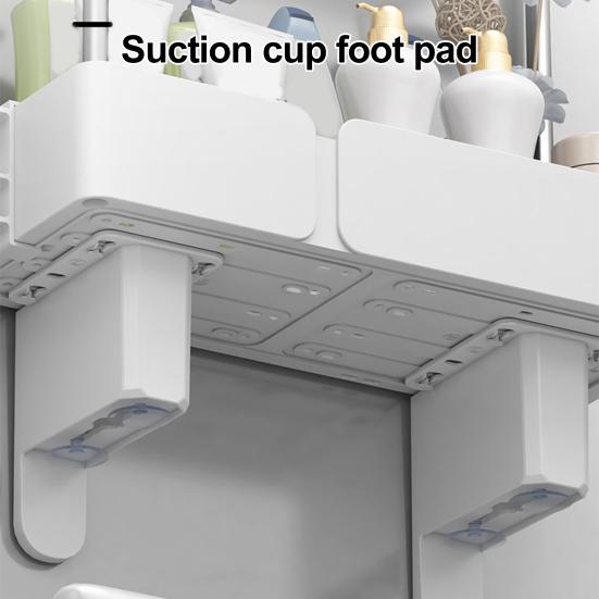 Storage Rack Toilet Tank Organizer Large Capacity Strong Load-bearing Waterproof