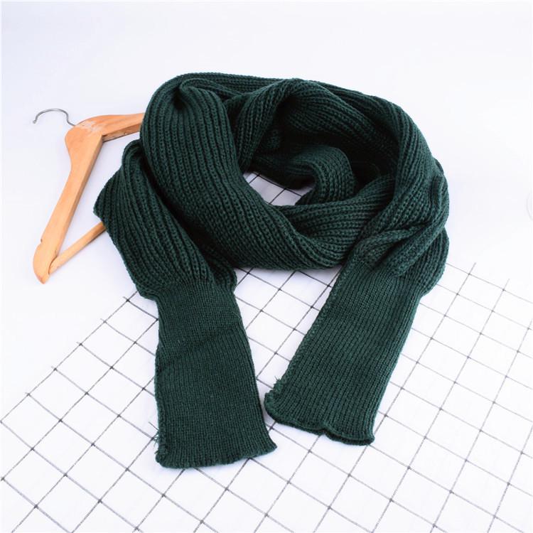 Unisex Knitted Shawl Sweater with Sleeves - Versatile Solid Color Cloak for Autumn and Winter Parties