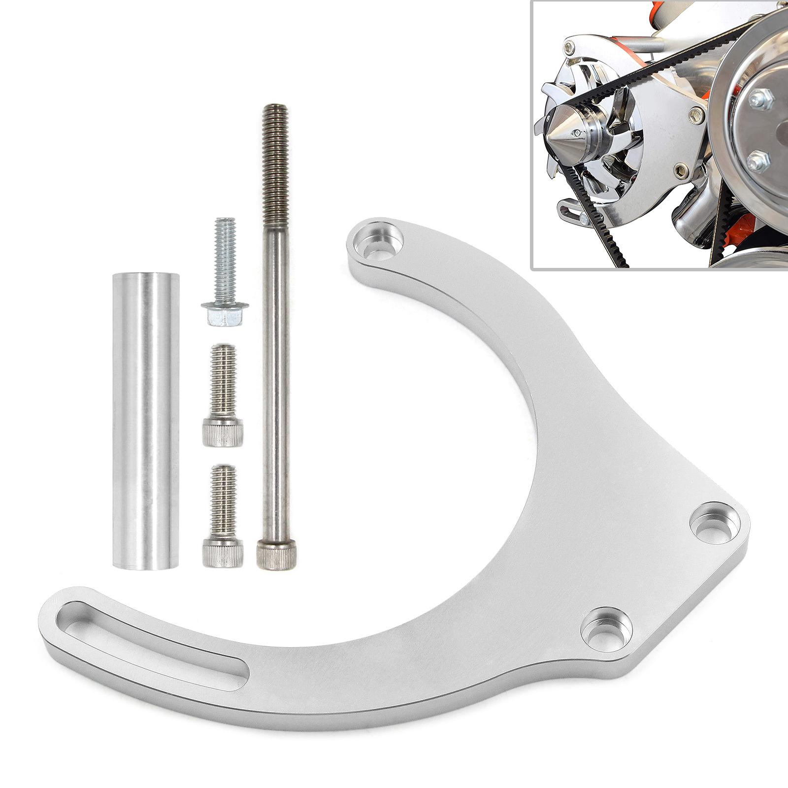 Alternator Bracket Kit for Large Block Engines - Low Mount Replacement, V-G-G-G- Compatible, Aluminum Alloy - Part 551496