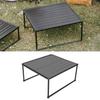Camping Folding Table Outdoor Hiking Detachable Foldable Small Beach Table Multi Functional for BBQ Patio Travel L