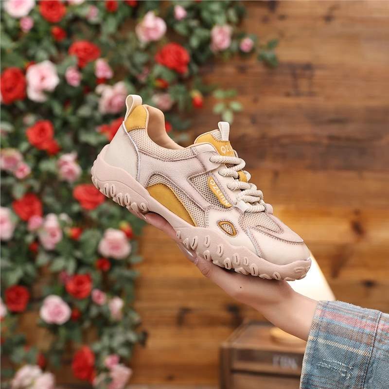 

ins Korean version of the new dad shoes for women 2025 spring student sports running casual thick-soled heightening sports shoes for women 35