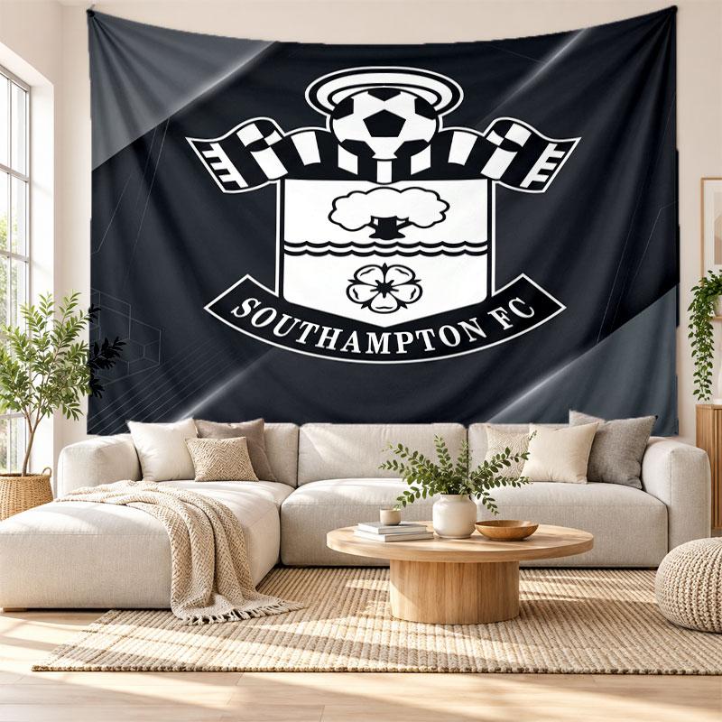 Arazzo da Parete Southampton, Appeso da Parete in Tessuto Morbido, Sfondo Decorativo per Camera da Letto Arte da Parete per la Casa
