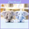Cartoon Plush Elephant Doll With Sound Recording For Kids Backpack Accessory And Gift