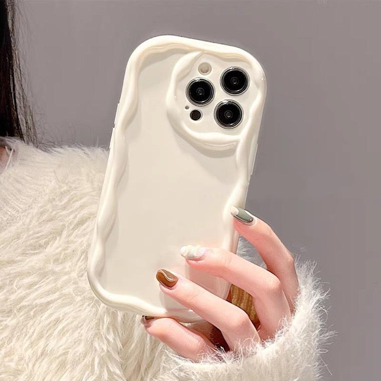 Cream Pattern Is Suitable for OPPO Reno16 New Mobile Phone Case A60 Material Manufacturer Realme14 Transparent Case
