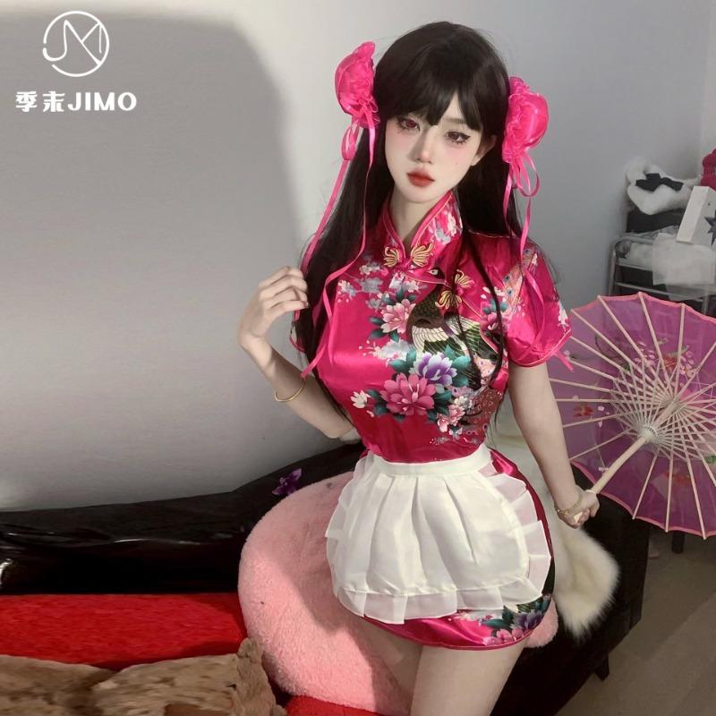Sex underwear improved cheongsam pure desire wind girl cheongsam maid cos little chef