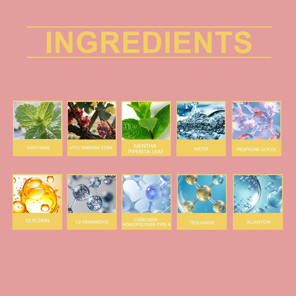 Edema Gel Relief Edema Gel Improves Tightness And Is Suitable For Discomfort From Prolonged Sitting Red Vine Fluid Relief Edema Gel