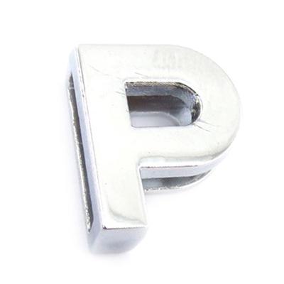 [C6417] - Mesh 'Lily Art' Letter P