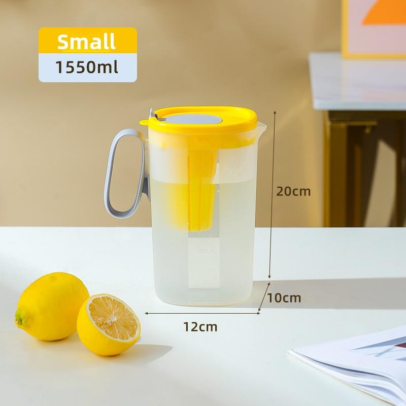 Letní lednička pro domácnost, odolná vůči vysokým teplotám, velkokapacitní, konvice na ovocný čaj