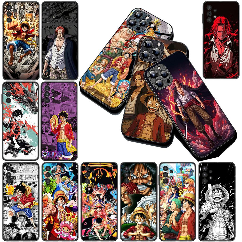 Protective Cover for Apple iPhone 12 13 Pro XS Max Mini ProMax X XR Air 13Pro Casing Phone Case Shanks Red Hair One Luffy Pieces