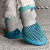 Breathable Dog Mesh Shoes Soft Summer Dog Shoes Anti Slip Dog Shoes for 4PCS/SET Spring Summer