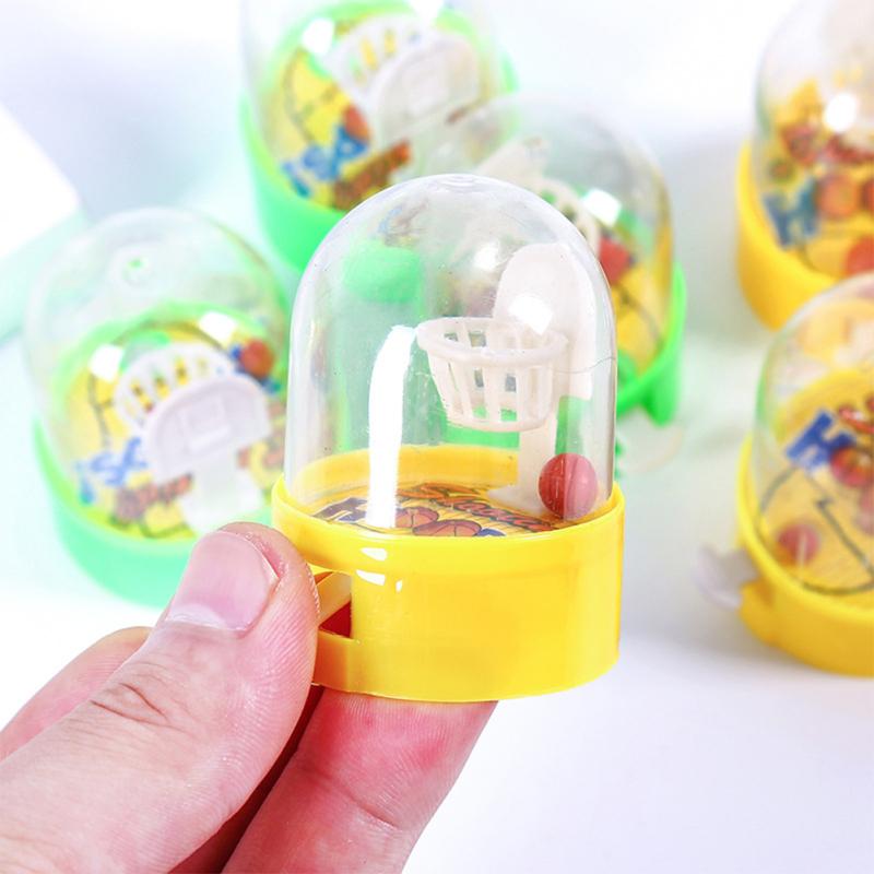 Mini-Basketball-Spielmaschine, niedliches Hand-Fingerball-Spielzeug zum Stressabbau für Kinder