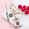 Auspicious Lantern Keychain: New Year Wealth & Peace Blessing, Chinese Style Spring Festival Gift