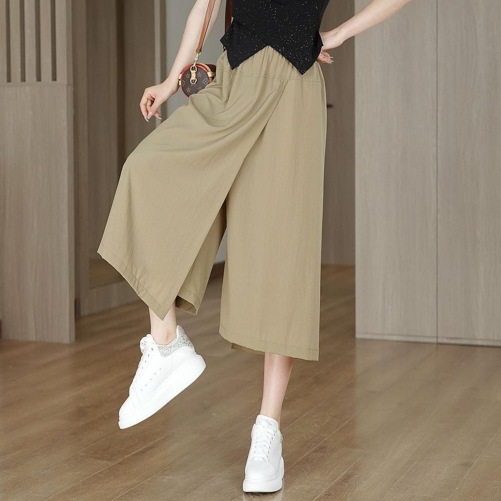 Summer Pants Are Lightweight and Can Be Worn Twice They Are Loose and Look Thin with Wide Leg Pants for Women