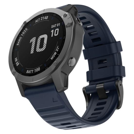Watch Band Replacement Soft Silicone 22mm/26mm Quick Release Watchband Strap Garmin Fenix 6/Fenix6 Pro/Approach S60/Forerunner935/Forerunner945/Fenix5