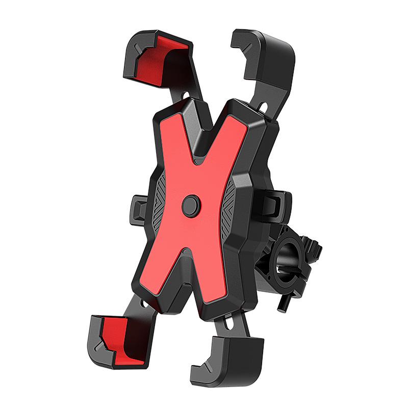 Four-Claw Phone Holder for Delivery Riders: Secure Mount for Bikes and Motorcycles