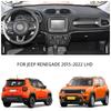 ABS Car Co-pilot Passenger Tray Organizer for Jeep Renegade 2015-2025 LHD Grab Handle Storage Box Pocket Left Hand Drive