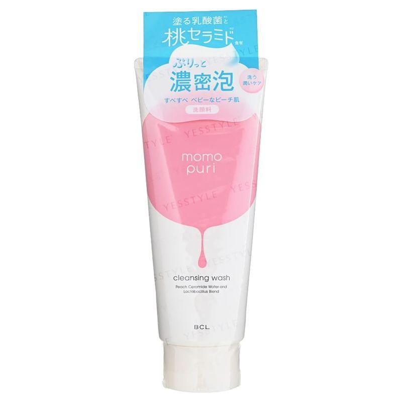 BCL - Momo Puri Peach Moist Cleansing Wash