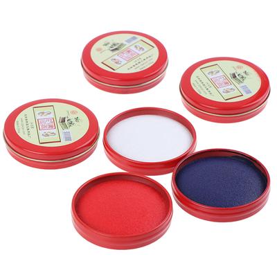 Kaligrafie čínské Yinni Pad Razítko Rumělka Inkpad Seal Painting Red Ink Paste