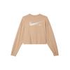 New Nike Sweatshirts Women's Light Brown DR5633-200