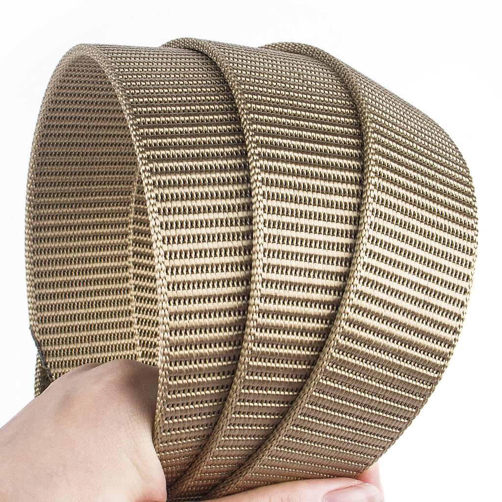 Nylon Cloth Belt Men'S Casual Smooth Buckle Men'S Belt