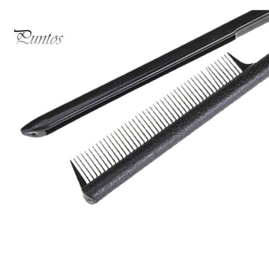 Hair Comb V Shape Clip-Type Multi-purpose Comfortable Grip Anti-slip Straighten Tool Reusable Salon Hold Tongs Styling Tools for Barber Shop