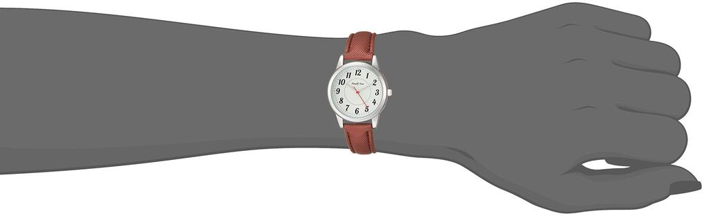 Arias Amalfidia Analog Watch, Waterproof, Leather Strap, White Dial, WW20027A-169, Women's, Brown