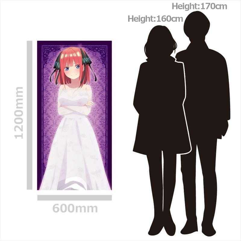 Die Quintessentiellen Quintuplets" 120cm Großes Handtuch B [Nino Nakano Hochzeitskleid-Version]