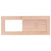 Sauna Air Vent Wooden Adjustable Grille Ventilation Panel Accessory for Steam Room