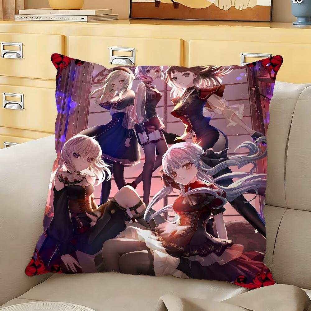 Anime AAve MMujica Cushion Cover Soft Durable Reversible Pillow Cover Home  Car MultiScene Daily Comfort Pillowcase