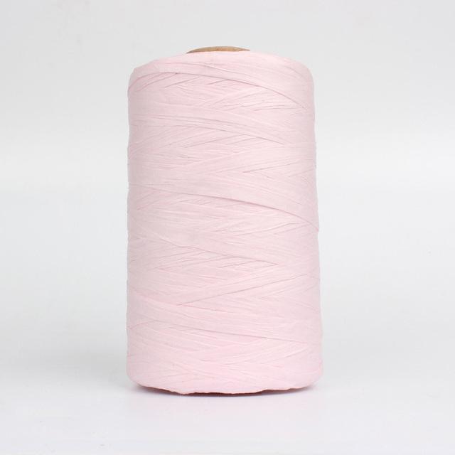280-300 Meters Raffia Yarn For Hand Knitting Summer Raffia Straw Hats Bags Crochet Yarn Handmade Craft Knit Yarn Thread 24 Color