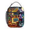Christmas Horror Night Oxford Cloth Children's Lunch Bag Boy Girl Alphabet Cartoon Portable Insulation Handbag